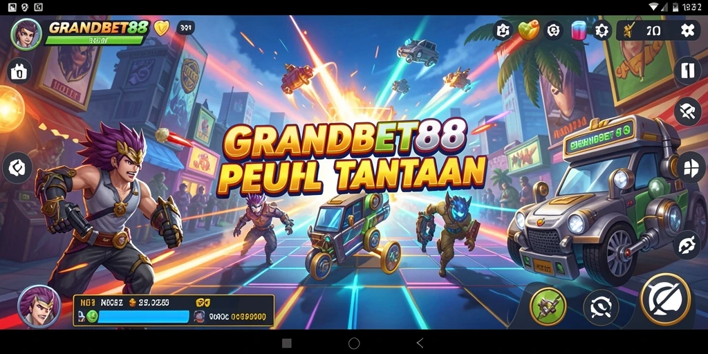 Screenshot gameplay GRANDBET88 yang menampilkan aksi seru dan tantangan menarik.