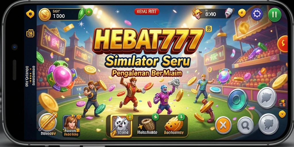 Tampilan gameplay seru dari HEBAT777 yang memikat hati.