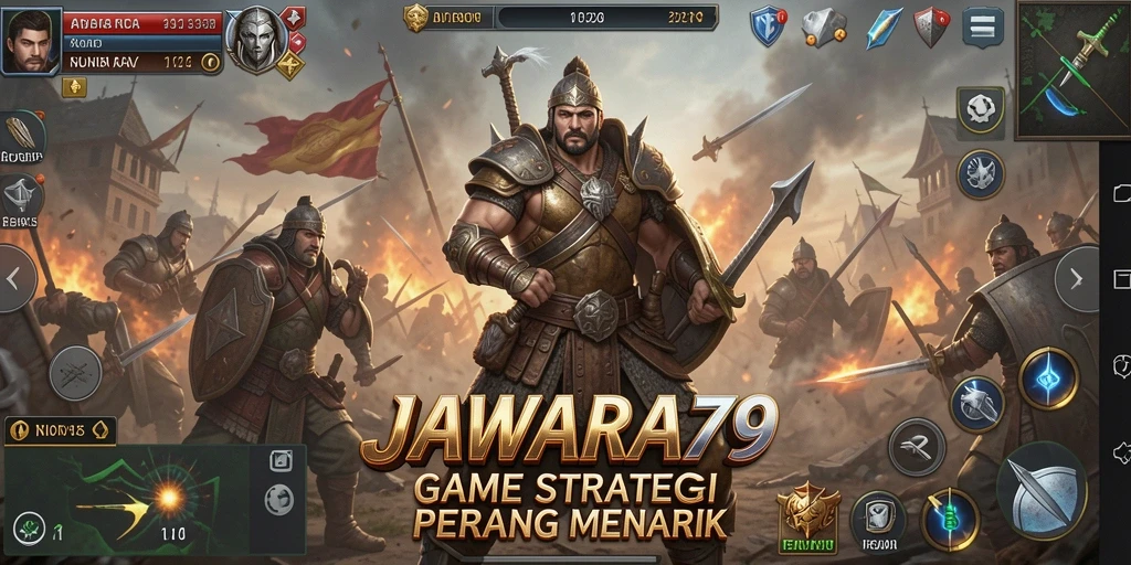 Gameplay menarik dalam JAWARA79 di dunia SLG.