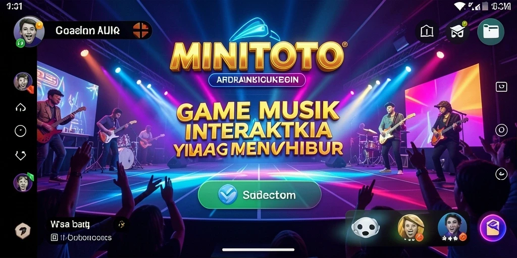 Tampilan gameplay interaktif MINITOTO yang menyenangkan dan penuh warna.