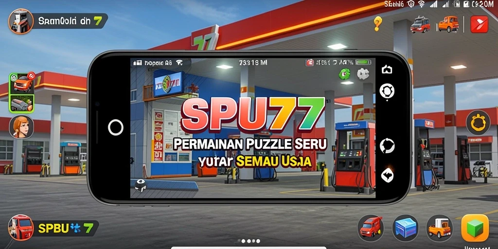 Screenshot SPBU77 menampilkan gameplay Puzzle yang menarik dan menantang.